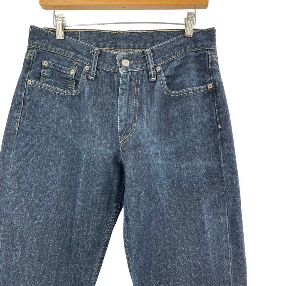 Levi's 514 Straight Leg Jeans Mens Size 30x32 100% Cotton Casual Denim Pockets - Picture 3 of 8